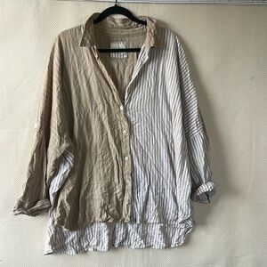 American eagle linen shirt